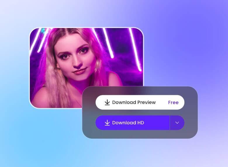 Download your enhanced video